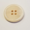 Perle Bøffel 56: Cream/hvid, 20 mm. - 3242